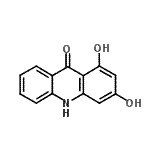 CAS 登录号：20324-10-1， 1,3-二羟基-9(10H)-吖啶酮