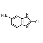 CAS 登录号：203302-73-2， 2-氯-1H-苯并咪唑-6-胺