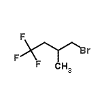 结构式 CAS# 203302-90-3, 4-溴-1,1,1-三氟-3-甲基丁烷
