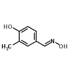 CAS 登录号：203711-10-8， 4-[(E)-(羟基亚胺)甲基]-2-甲基苯酚