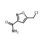 CAS#: 203792-29-4， 5-(Chloromethyl)-1,2-Oxazole-3-Carboxamide