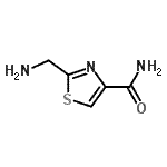 CAS 登录号：203793-16-2， 2-(氨基甲基)-1,3-噻唑-4-甲酰胺