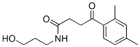 CAS 登录号：20381-03-7， 3-(2,4-二甲基苯甲酰)-N-(3-羟基丙基)丙酰胺