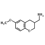 CAS 登录号：203987-26-2， 1-(6-甲氧基-3,4-二氢-2H-苯并吡喃-3-基)甲胺