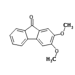 CAS 登录号：2041-27-2， 2,3-二甲氧基-9H-芴-9-酮