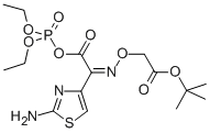 CAS 登录号：204185-34-2， O,O-二乙基磷酰 (Z)-2-(2-氨基噻唑-4-基)-2-(叔丁氧基羰基甲氧基亚氨基)乙酸酯