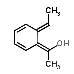 CAS 登录号：204440-01-7， (1Z)-1-[(6E)-6-亚乙基-2,4-环己二烯-1-亚基]乙醇