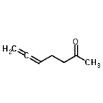 CAS 登录号：20449-20-1， 5,6-庚二烯-2-酮