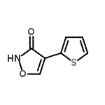 CAS 登录号：204510-26-9， 4-(2-噻吩基)-1,2-恶唑-3(2H)-酮