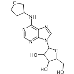 CAS 登录号：204512-89-0， 9-呋喃戊糖基-N-(四氢-3-呋喃基)-9H-嘌呤-6-胺