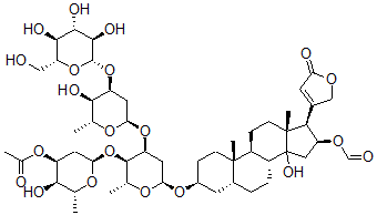 CAS#: 20460-30-4， Lanatoside E