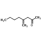 CAS 登录号：204765-11-7， 4-亚甲基-2-辛酮