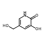 CAS 登录号：204862-84-0， 3-羟基-5-(羟基甲基)-2(1H)-吡啶酮