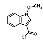 CAS 登录号：205253-72-1， 1-甲氧基-1H-吲哚-3-甲酰氯