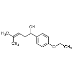 CAS 登录号：205675-08-7， 1-(4-乙氧基苯基)-4-甲基-3-戊烯-1-醇
