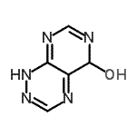 CAS 登录号：205926-63-2， 1,5-二氢嘧啶并[5,4-e][1,2,4]三嗪-5-醇