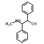 CAS 登录号：20616-52-8， 2-(甲基氨基)-1,2-二苯乙醇