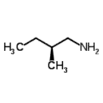 CAS 登录号：20626-52-2， (2S)-2-甲基-1-丁胺