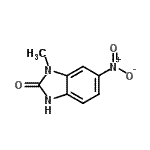 CAS 登录号：206431-05-2， 1-甲基-6-硝基-1,3-二氢-2H-苯并咪唑-2-酮