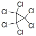 结构式 CAS# 2065-35-2, 1,1,2,2,3,3-六氯环丙烷