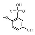 CAS 登录号：20676-50-0， 2,5-二羟基苯磺酸