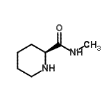 CAS 登录号：207229-06-9， (2S)-N-甲基-2-哌啶甲酰胺