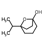 CAS 登录号：207236-60-0， 5-异丙基-8-氧杂双环[3.2.1]辛烷-1-醇