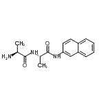 CAS 登录号：20724-07-6， L-丙氨酰-N-2-萘基-L-丙氨酰胺