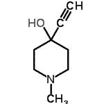 CAS 登录号：20734-46-7， 4-乙炔基-1-甲基-4-哌啶醇