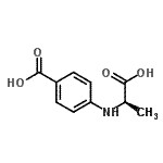 CAS 登录号：207452-95-7， 4-{[(1R)-1-羧基乙基]氨基}苯甲酸