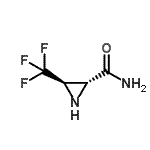 CAS 登录号：207462-87-1， (2R,3R)-3-(三氟甲基)-2-氮丙啶甲酰胺