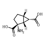 CAS 登录号：207553-80-8， (1R,2R,5S,6S)-2-氨基双环[3.1.0]己烷-2,6-二甲酸