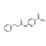 CAS 登录号：207926-32-7， 苄基(5-乙酰基-2-吡啶基)氨基甲酸酯