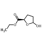 CAS 登录号：208173-52-8， 乙基(2R)-5-羟基四氢-2-呋喃羧酸酯