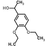 CAS 登录号：208332-13-2， 1-(3,4-二乙氧基苯基)乙醇