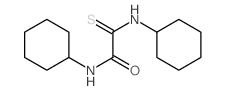 CAS 登录号：20836-95-7， 1-(环己基硫代氨基甲酰)-N-环己基甲酰胺
