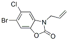 CAS 登录号：20844-82-0， 3-烯丙基-6-溴-5-氯苯并恶唑-2(3H)-酮