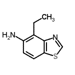 CAS 登录号：208458-51-9， 4-乙基-1,3-苯并噻唑-5-胺