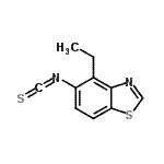 CAS 登录号：208458-52-0， 4-乙基-5-异硫氰酸基-1,3-苯并噻唑