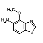 CAS 登录号：208458-62-2， 4-甲氧基-1,3-苯并噻唑-5-胺