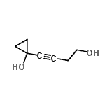 CAS 登录号：208652-30-6， 1-(4-羟基-1-丁炔-1-基)环丙醇