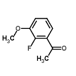structure of CAS# 208777-19-9, 1-(2-Fluoro-3-Methoxyphenyl)Ethanone;1-(2-Fluoro-3-methoxyphenyl)ethan-1-one;1-(2-Fluo<wbr>ro-3-meth<wbr>oxyphenyl<wbr>)ethan-1-<wbr>one, 3-Ac<wbr>etyl-2-fl<wbr>uoroaniso<wbr>le;1-(2-Fluo<wbr>ro-3-meth<wbr>oxyphenyl<wbr>)ethan-1-<wbr>one; 3-Ac<wbr>etyl-2-fl<wbr>uoroaniso<wbr>le