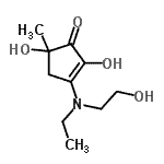 CAS#: 208777-98-4， 3-(Ethyl-(2-Hydroxyethyl)Amino)-2,5-Dihydroxy-5-Methyl-Cyclopent-2-En-1-One