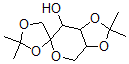 CAS 登录号：20880-93-7， (3aR,3abeta,6R,7abeta)-2,2,2',2'-四甲基-3a,4,7,7alpha-四氢螺[6H-1,3-二氧杂环戊并[4,5-c]吡喃-6,4'-[1,3]二氧戊环]-7beta-醇