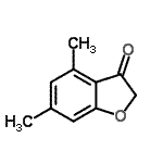 CAS 登录号：20895-44-7， 4,6-二甲基-1-苯并呋喃-3(2H)-酮
