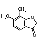 CAS 登录号：20895-47-0， 6,7-二甲基-1-苯并呋喃-3(2H)-酮
