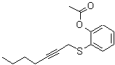 CAS#: 209125-28-0， 2-(2-Heptyn-1-ylthio)-Phenol 1-acetate