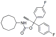 CAS 登录号：20930-00-1， N-环辛基氨基甲酸 1,1-二(4-氟苯基)-2-丙炔基酯