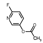 CAS 登录号：209328-51-8， 6-氟-3-吡啶基乙酸酯