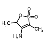 CAS#: 209518-11-6， 3,5-Dimethyl-5H-1,2-Oxathiol-4-Amine 2,2-Dioxide